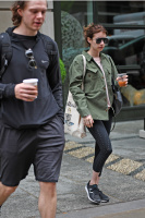 Emma Roberts - Out and about with Evan Peters in NYC April 26, 2017